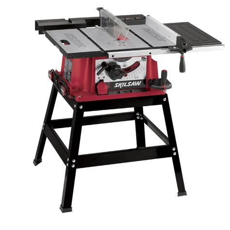 10 skil table saw - 10” is a very popular diameter for table saw blades, meaning you’ll be able to find a wide variety of blades to suit your needs. Most 8-to-10” blades have a 5/8” arbor hole, so this size arbor maximizes blade compatibility. The Skil takes dado blades up to 5/8” thick. The Skilsaw accepts dado blades up to 1/2” thick.Size & Capacity ...